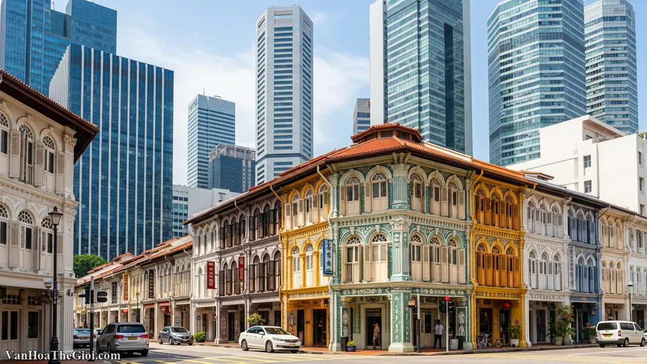 Singapore: X&atilde; hội đa sắc tộc Hoa &ndash; M&atilde; &ndash; Ấn &ndash; &Acirc;u