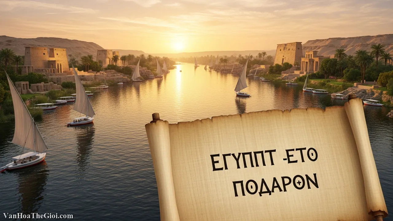 Văn h&oacute;a Ai Cập: Huyền thoại s&ocirc;ng Nile v&agrave; di sản Kim Tự Th&aacute;p của nh&acirc;n loại