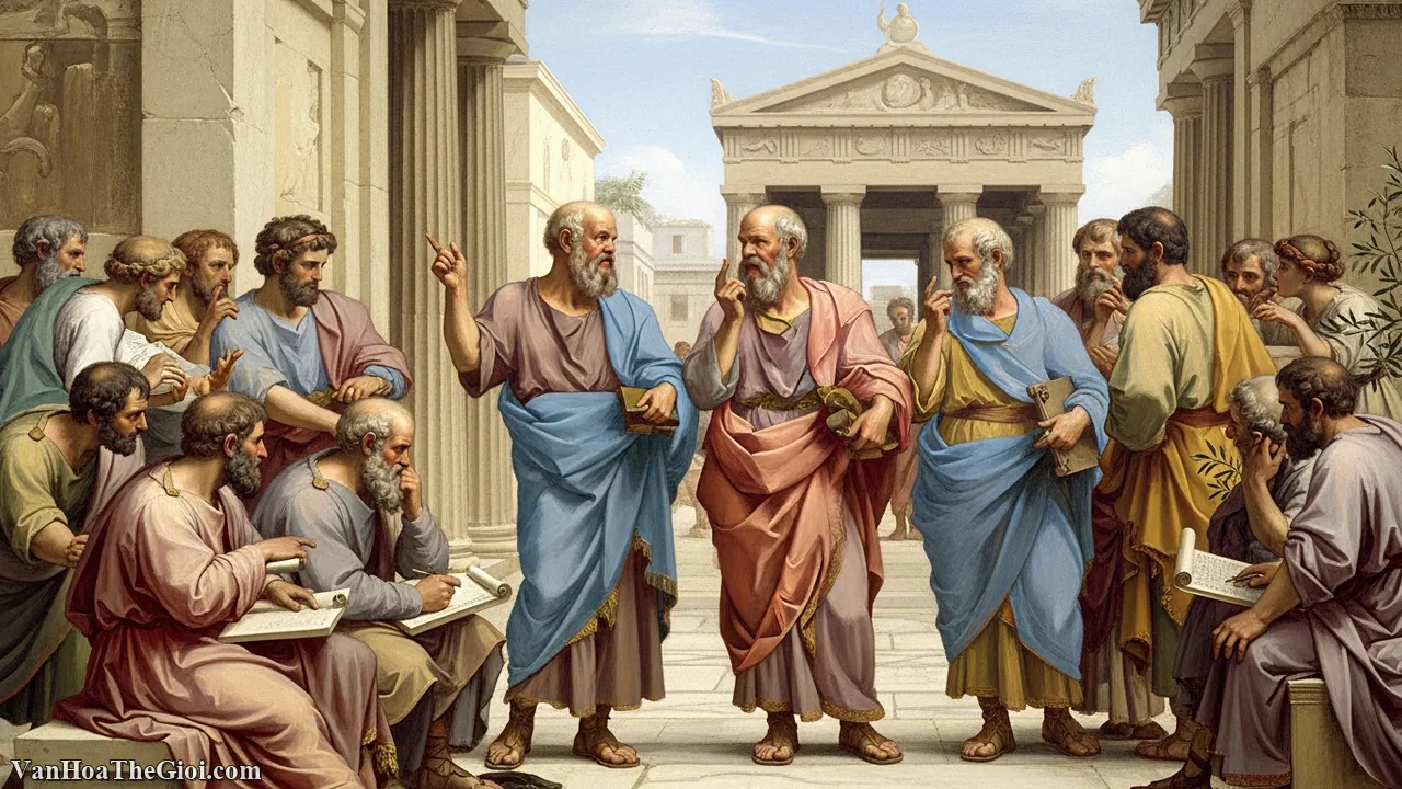 Văn h&oacute;a Hy Lạp: C&aacute;i n&ocirc;i triết học phương T&acirc;y v&agrave; thần thoại bất tử