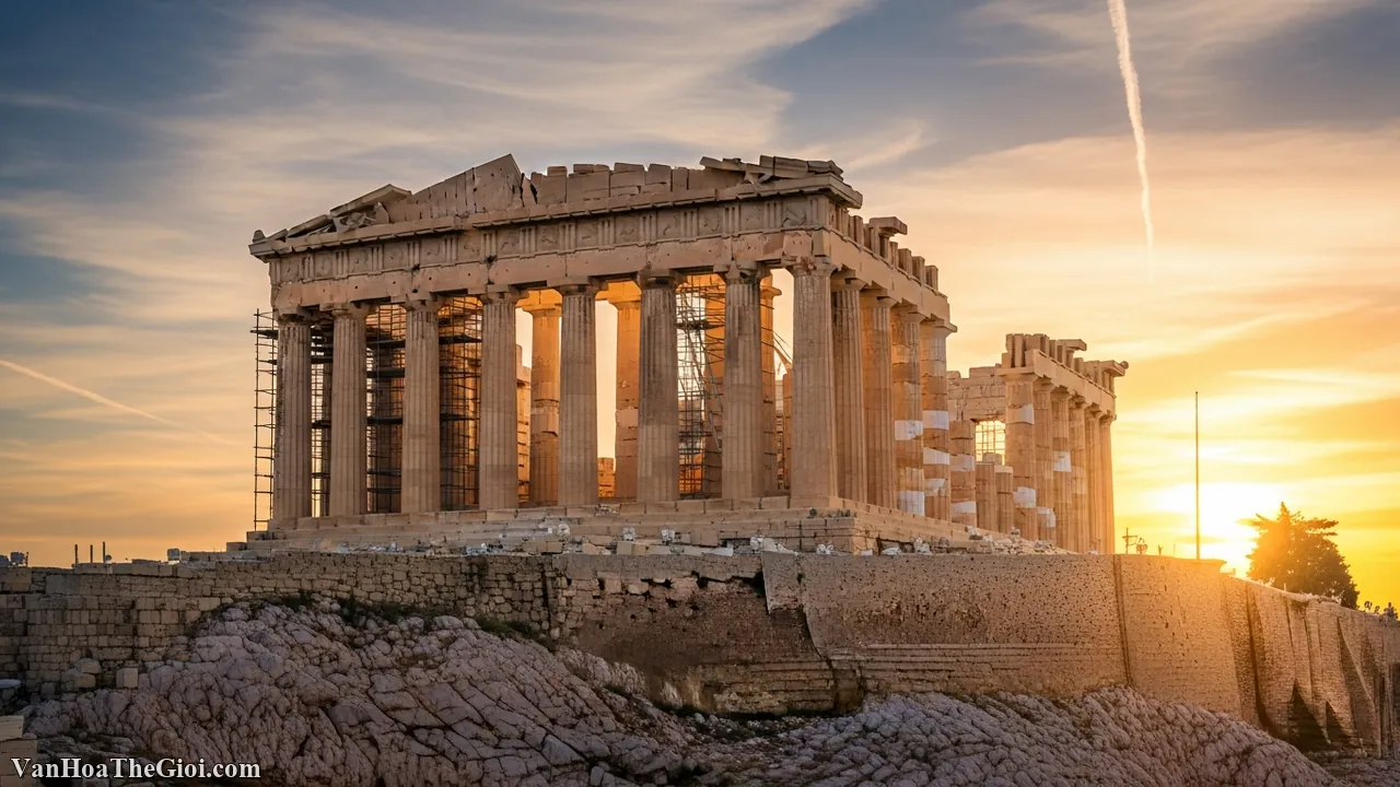 Văn h&oacute;a Hy Lạp: C&aacute;i n&ocirc;i triết học phương T&acirc;y v&agrave; thần thoại bất tử