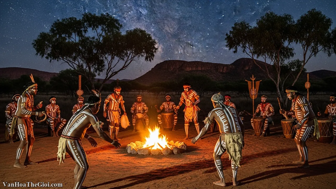 Văn h&oacute;a &Uacute;c: Sự h&ograve;a quyện giữa thổ d&acirc;n Aboriginal v&agrave; x&atilde; hội hiện đại