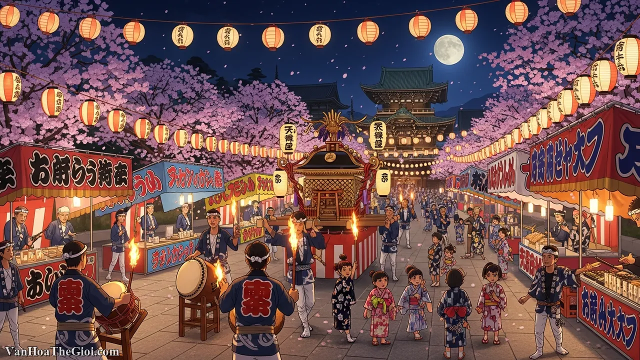 Matsuri: Nhịp đập vĩnh cửu của tâm hồn Nhật Bản