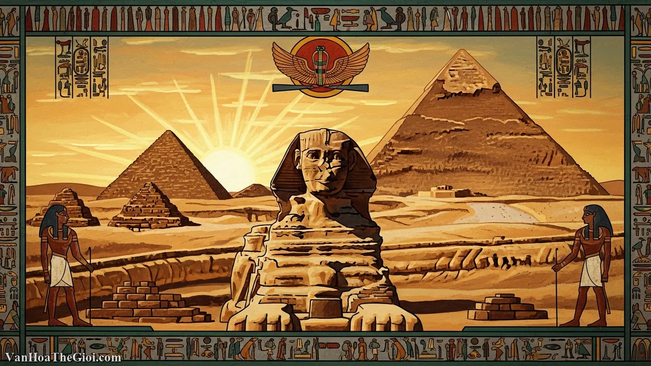 Văn hóa Ai Cập: Huyền thoại sông Nile và di sản Kim Tự Tháp của nhân loại