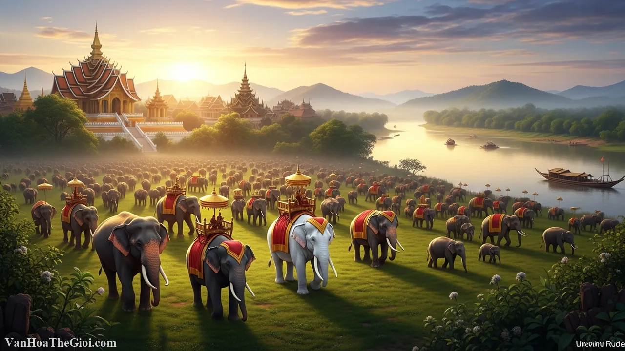 Văn hóa Lào: Xứ sở Triệu Voi và nhịp sống hiền hòa bên dòng Mekong Văn hóa Lào: Xứ sở Triệu Voi và nhịp sống hiền hòa bên dòng Mekong