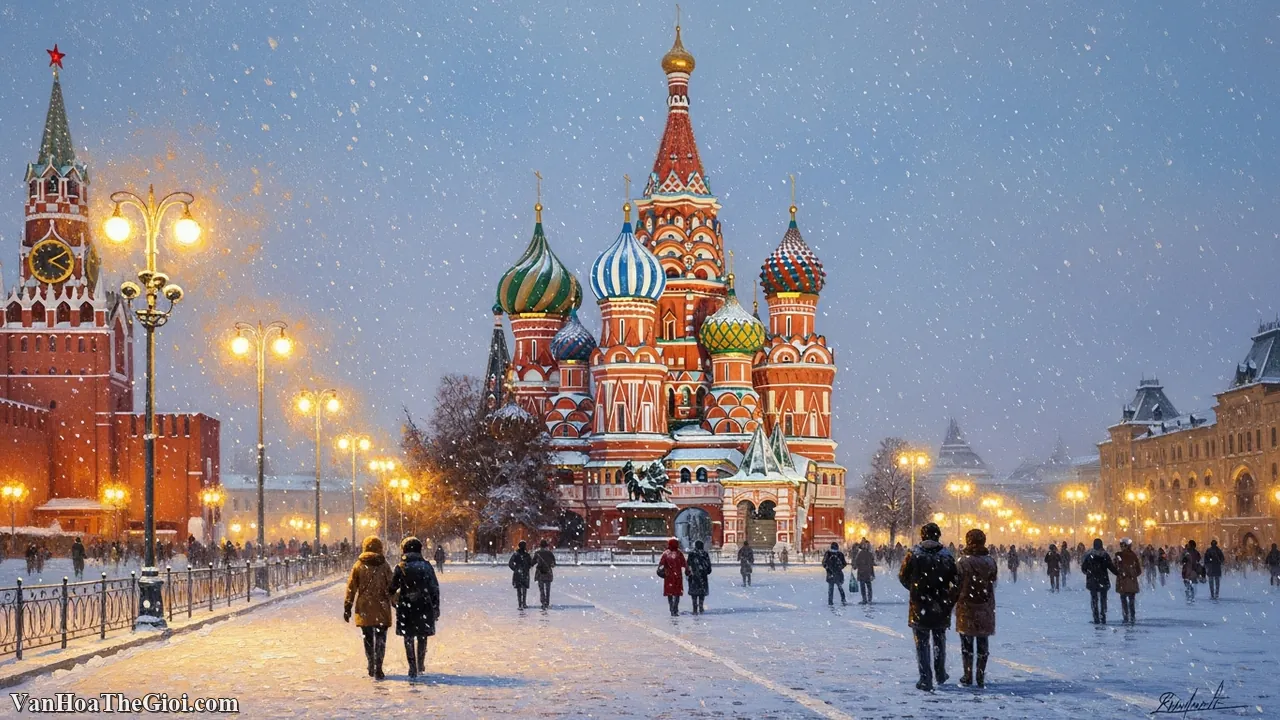 Văn hóa Nga: Chiều sâu Slav và những di sản vĩ đại của văn học – nghệ thuật