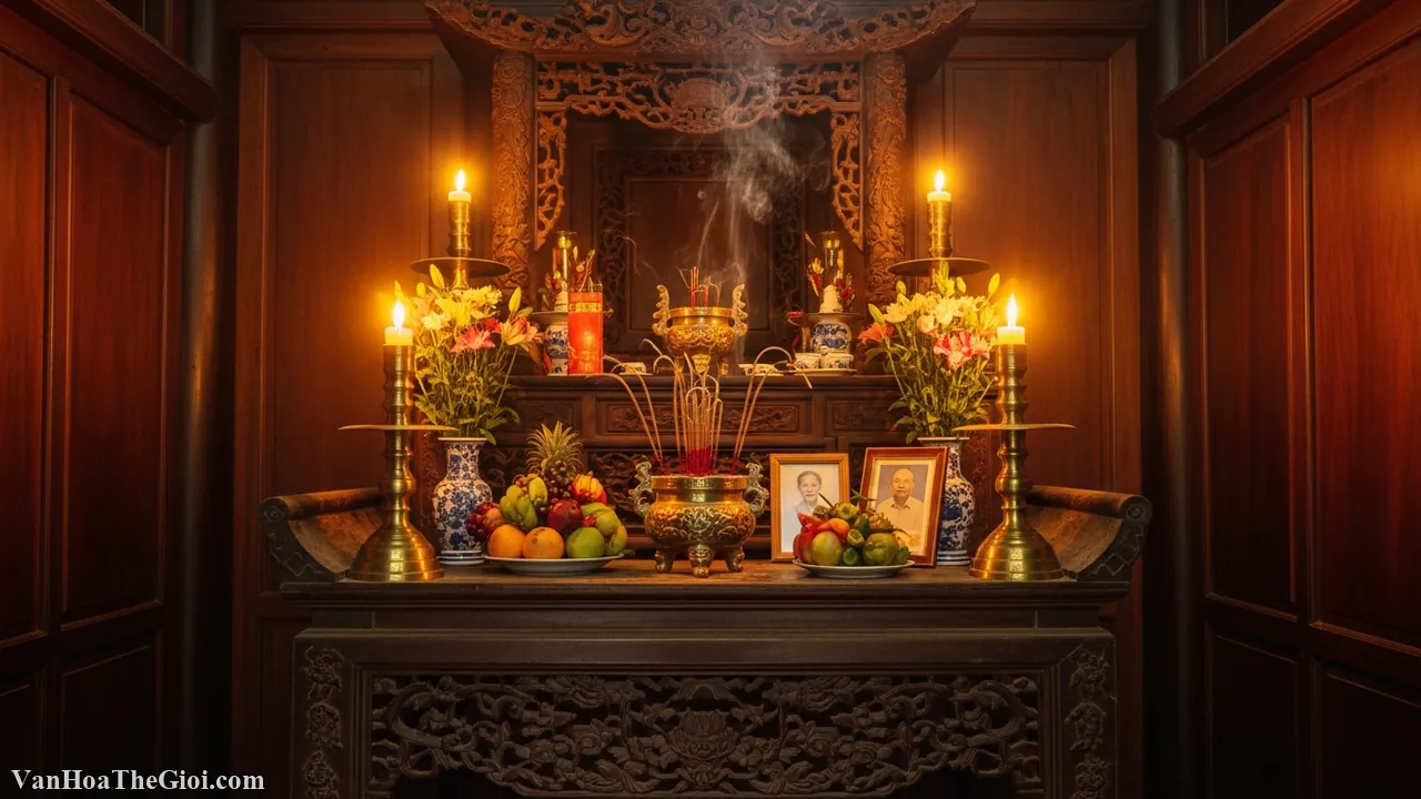 Văn hóa thờ cúng tổ tiên là gì?